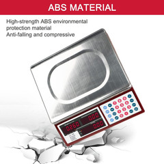 Price Computing Scale Commercial Food Scale 66Lb / 30Kg Fruit Meat