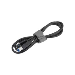 10Pcs Hook and Loop Straps 3/4″ x 10″ Securing Straps Cable Tie Gray