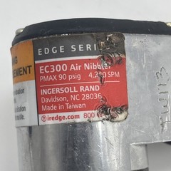 Ingersoll Rand EC300 Air Nibbler, Angled Head, 4200spm, Front Exhaust Tested{F}.