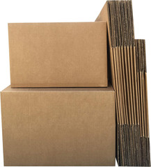 Moving Boxes Kit, Small and Medium Cardboard Box Combo, Packing and Shipping Sup