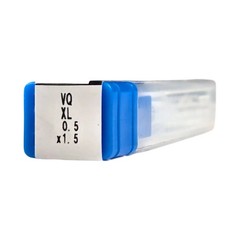 Mitsubishi VQXLD0050N015 0.5mm 4-Flute AlCrN Carbide Square End Mill