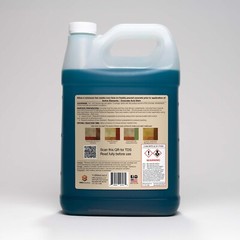 Official concrete acid stain interior concrete jobs light blue 1 gallon Sanibel
