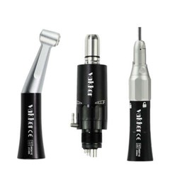 E-Type Dental Slow Low Speed Handpiece Contra Angle Straight Air Motor 4 Hole