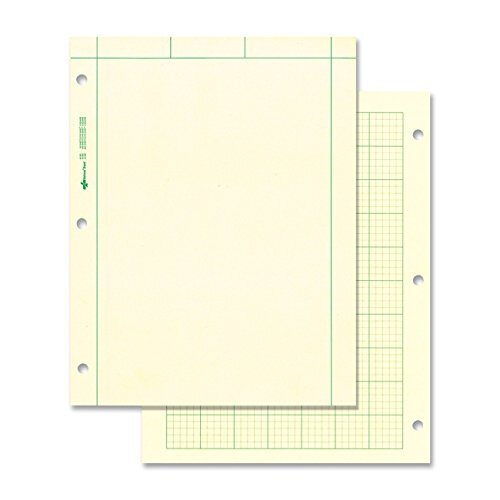 National Computation Pad 5 x 5 Quad Ruling and Unruled 8.5″ x 11″ 200 Sheets …