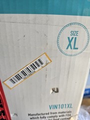 1000 Vinyl Gloves XL Disposable Glove Bluezen 10 box X 100