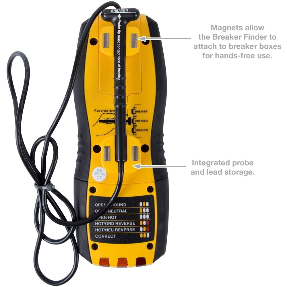 Instruments Circuit Finder & GFCI Tester