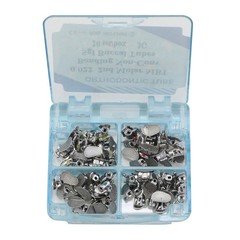 20 Kit Dental Orthodontic Bondable Buccal Tubes 2nd Molar MBT 022 Low Profile 3G