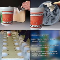 5lb Heat Guard Refractory Coating Upto 3270F For Coating of Bricks