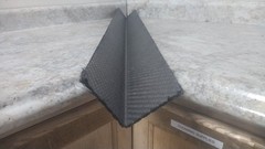 Brand Name 6867N111 39 In L Ultra-High-Temp Carbon Fiber 90 Deg Angle
