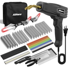 Plastic Welder 2in1 Hot Cutting Tip Welding Kit Car Repair Household