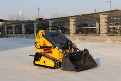 FREE SHIP 2026 New Mini Skid Steer Loader 24HP 4-in-1 Bucket 3-Stage Pump Hydrau
