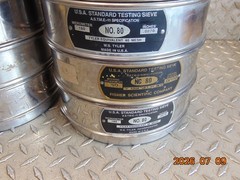 *LOT OF 17* USA STANDARD TEST SIEVES with TWO LIDS see description