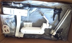 ICW Ultra 180 Arm w/ EV710 Mount for Monitor & Work Tray Keyboard