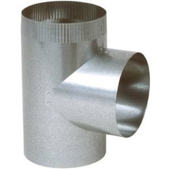 UNITED STATES HDW GV1822 3″26GA Galvanized Street right Tee