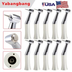 1-10*Dental Slow Low Speed Contra Angle handpiece Push E-type Fit FG1.6mm Bur OR