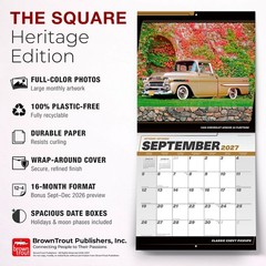 Classic Chevy Pickups OFFICIAL | 2027 12×24″ (Hanging) Wall Calendar