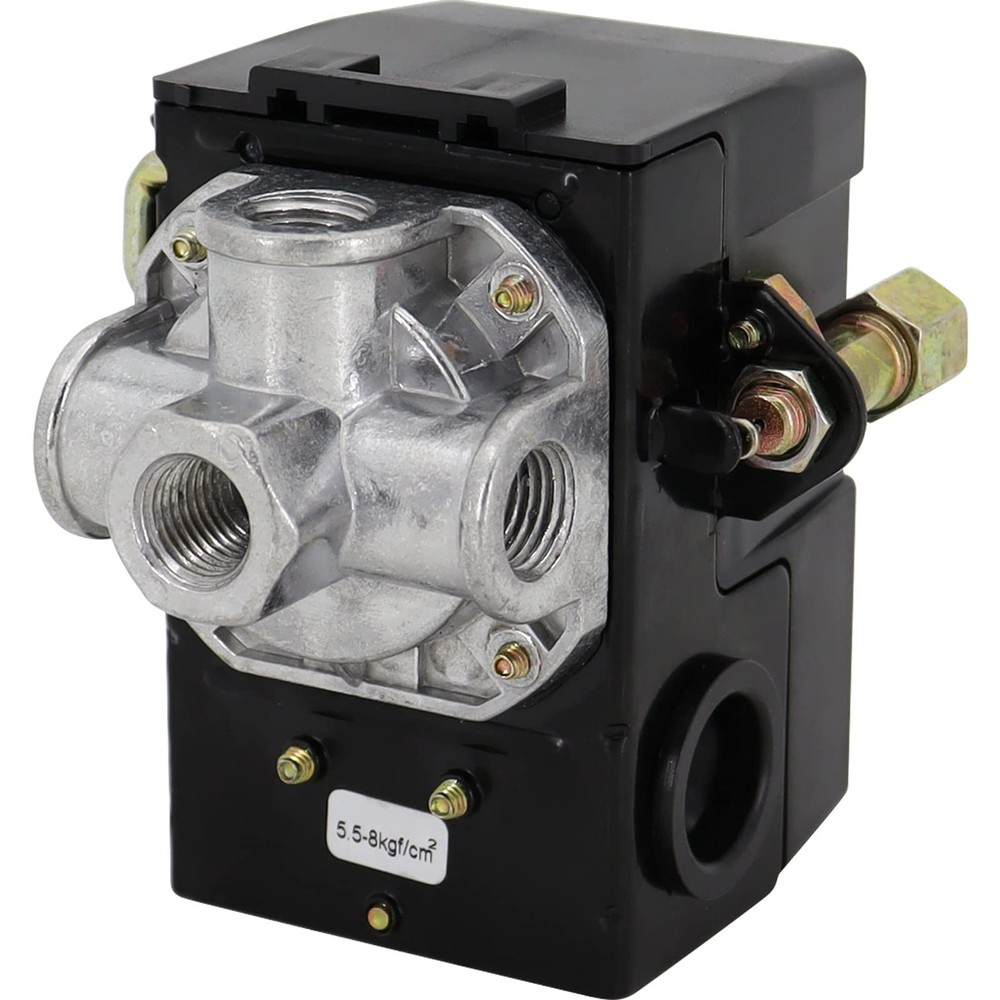 Air Compressor Pressure Switch 95-125 PSI Control Unloader, LF10-4H 95-125 PS…
