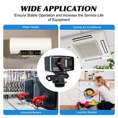 Automatic Fleck 5600 12 Day Control Timer Valve For Water Filter Softener Resin