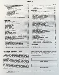 Massey Ferguson Mf-65 Tractor Owners Operators Manual Gas Diesel Printed Book