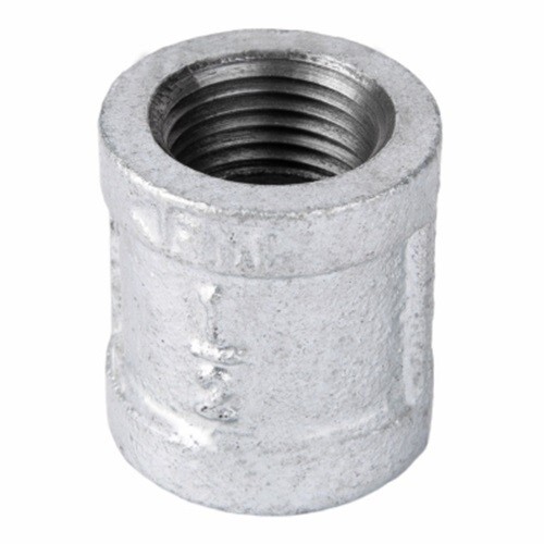 STZ 502081 1/2″ Galvanized Pipe Plumbing Coupling – Pack of 12
