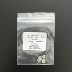 10Sets Dental Orthodontic Buccal Tubes 1st 2nd Molar Roth 022 Bondable Non-Conv