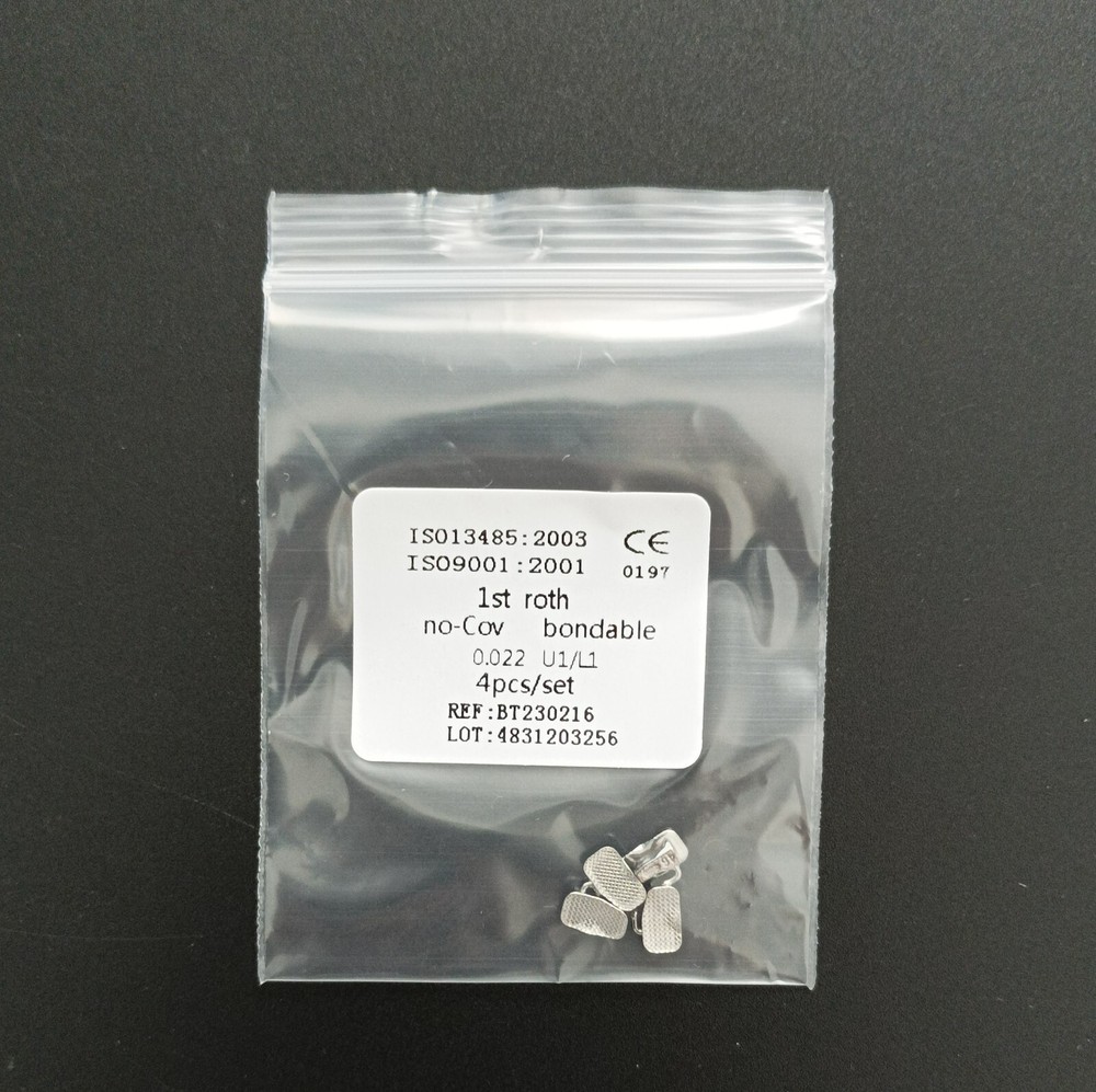 Dental Orthodontic Buccal Tubes 1st 2nd Molar Roth/MBT 022 Bondable Non-Conv