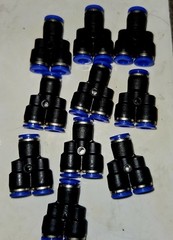 Custom Pneumatic Push-to-Connect Fitting & Valve Assortment