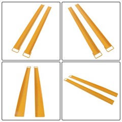 Forklift Extensions 84”*4.5″ Heavy Duty Steel Pallet Fork Extensions