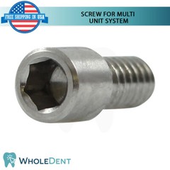 Straight Multi Unit System Scan Body Titanium Base Dental Internal Hex CAD/CAM