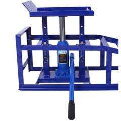 Auto Car Truck Service Ramps Lifts, Garage Car Lift Hydraulic Ramps Blue 5 Ton