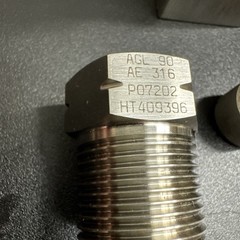 Parker Autoclave Engineers 30VM9071 Needle Valve 316SS MAWP 30,000 PSI @ RT