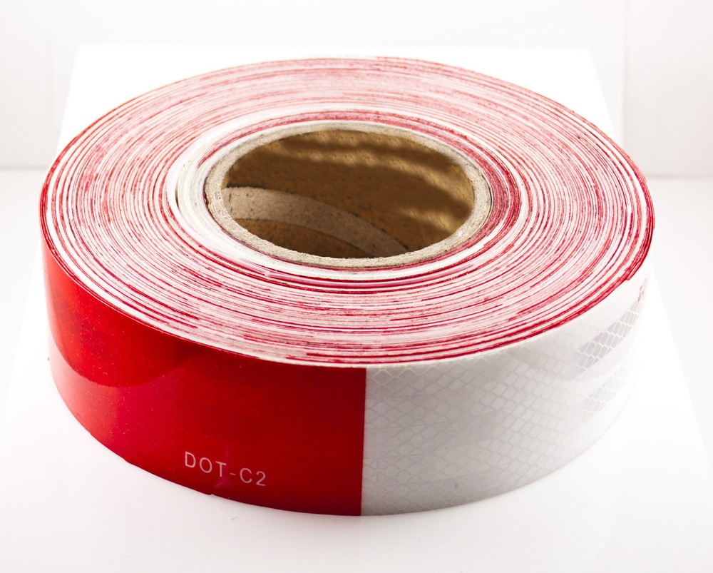 2″x150′ DOT-C2 Reflective Safety Warning Conspicuity Tape Honeycomb Design Truck