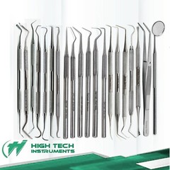 Professional Dental Oral Kit – Scaler Probe Pick SET Mirror STEEL- Dentist Tools