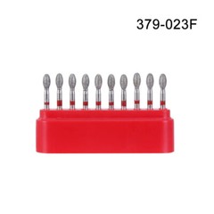Dental Diamond Burs Egg Football Shape 379-023C/368-023C/379-023XF Coarse Fine