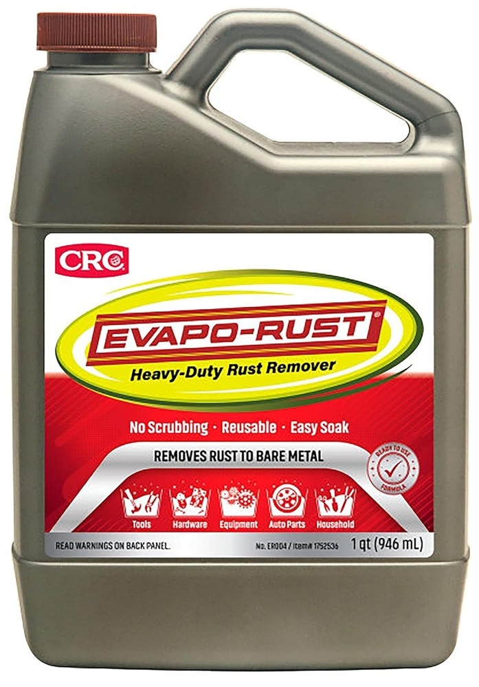 CRC Evapo-Rust, Heavy-Duty Rust Remover, Reusable, Acid-Free,…