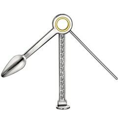 100% Authentic Czech Stainless Steel 3 in 1 Pipe Tool 1 Count (Pack of 1)