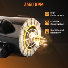 5 HP Electric Motor 56 Frame 3450RPM Single Phase Motor Air Compressor Motor