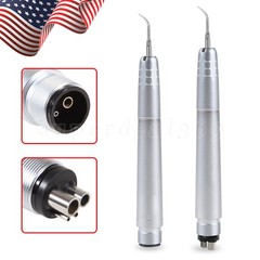 Dental Ultrasonic Air Perio Scaler Handpiece Hygienist 2/4Hole W/ 3 Scaling Tips