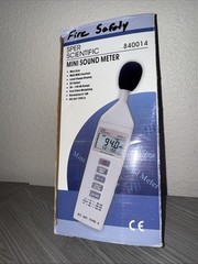 Genuine SPER SCIENTIFIC 840014 Miniture Sound Meter Works!
