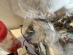 Switches and Knobs Lot – Almost 4 Pounds of Small Parts – Ohmite / Leviton +
