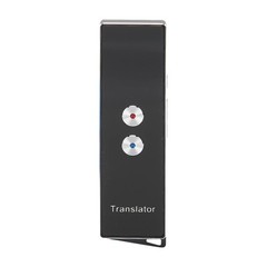 Handheld Smart Voice Translator 74 Languages 70 Accents (Black)
