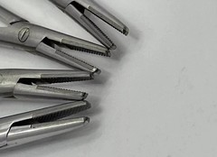 HU FRIEDY Castroviejo straight Needle Holder 7″ 18cm NH5024 lot of 4