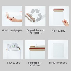 100-300 Flat Photo Mailers 7×9 9.75×12.25 Document Cardboard Envelope Self Seal