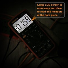 Digital Multimeter Meter Amp Ohm Voltmeter AutoRange Tester AC DC Current