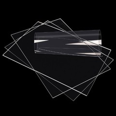Translucent PVC Plastic Sheet Thin Clear Plastic Panel PVC Plat Thick 0.2mm-3mm