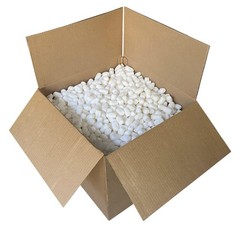 Uboxes Uoffice Biodegradable Recycled Packing Peanuts 3.5 Cu. Ft. 22.5 Gallons