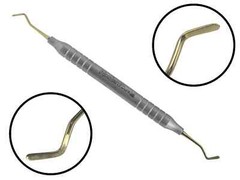 NORDENT PFI1 Titanium Coated D E Composite Placement W/Duralite (Round Handle)