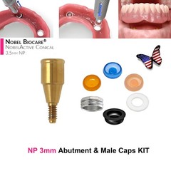 US Locator Accessory For Nobel Dental Core Implant Tool Abutment Cap Replacement