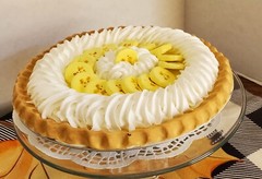 9 ½ Faux Fruit Pies Apple,Peach, Blueberry, Cherry & Banana Lattice Top Pies