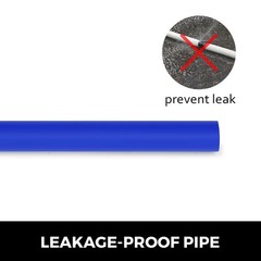 3/4in Red PEX-B Tubing 500Ft Non-Barrier for Hot/Cold Water Plumbing